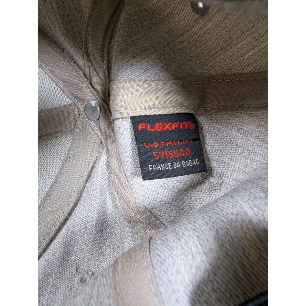 Kangol Wool Flexfit Baseball Hat Fitted Heather Gray Size L/XL Embroidered Logo - Picture 7 of 9